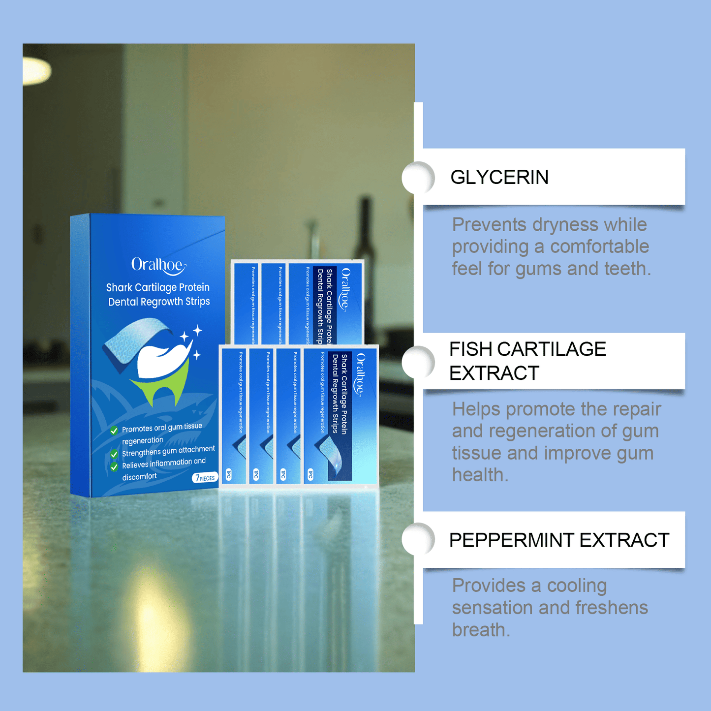 Oralhoe Dental Care And Strips For Stained Teeth