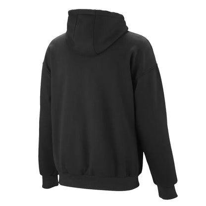 Heated Jacket Hoodie for Men Women, Heated Sweatshirt Unisex Full-Zip with 7.4V 16000mAh Power Bank Pack, 5 Heating Zones, 3 Temp Levels, 4-8H Warmth, for Winter Outdoor Camping, Black, XL Size