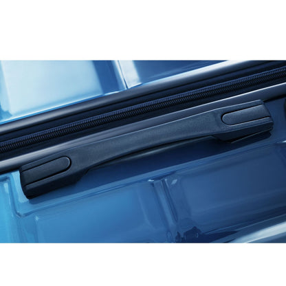 Luggage Set of 3, 20-inch with USB Port, Airline Certified Carry-on Luggage , ABS+PC Hard Shell Luggage with Spinner Wheels, Gradient Blue