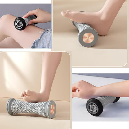 Foot Massage Roller Manual Trainer for Relieve Plantar Fasciitis Heel & Foot Arch Pain and Deep Tissue Massage Multi-Functional Feet Massages Trigger Point Therapy Reflexology Tool