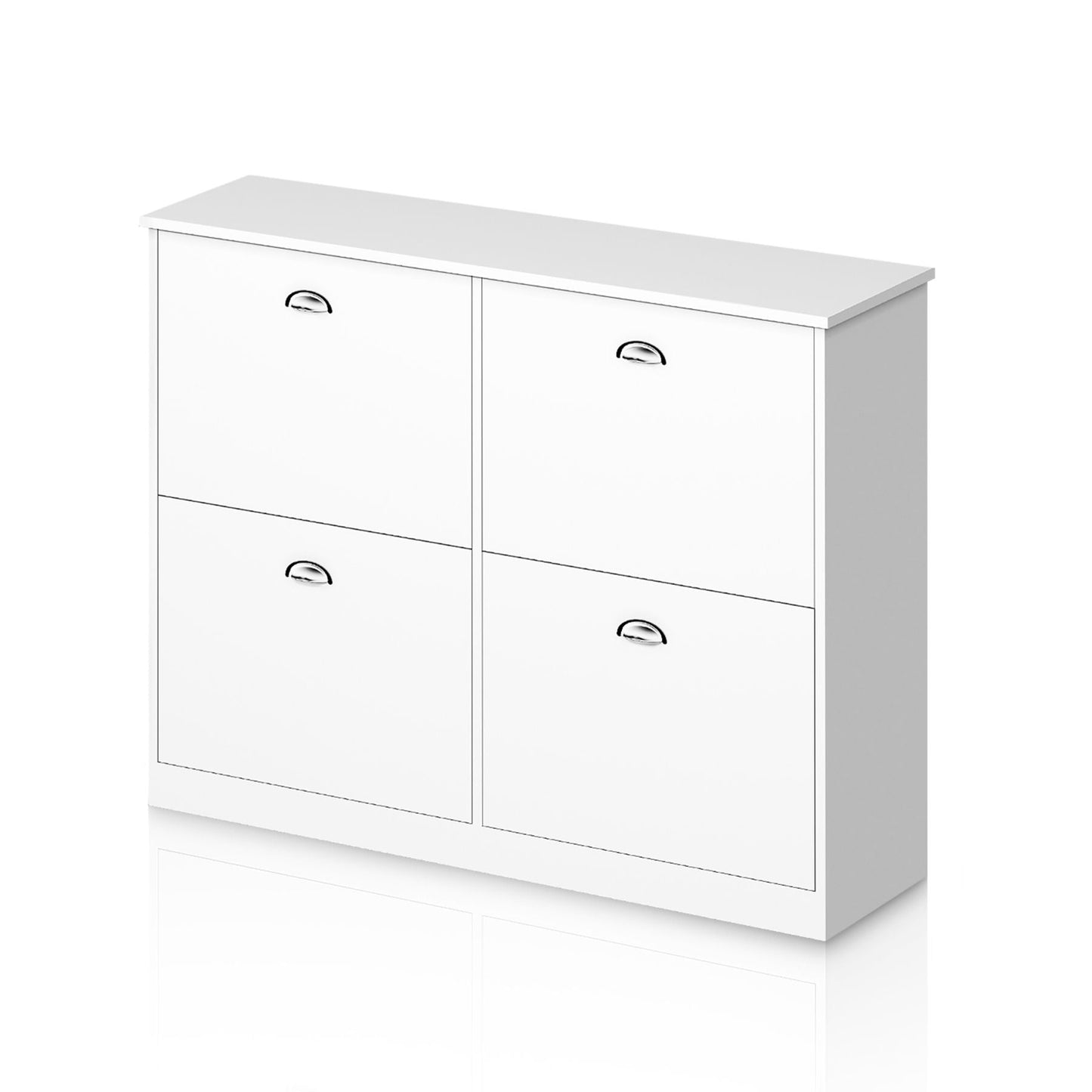 Shoe Cabinet,Hidden Slim Narrow Shoe Rack Cabinet with 4 Drawers for Entryway, Foyer,Hallway,Bedroom