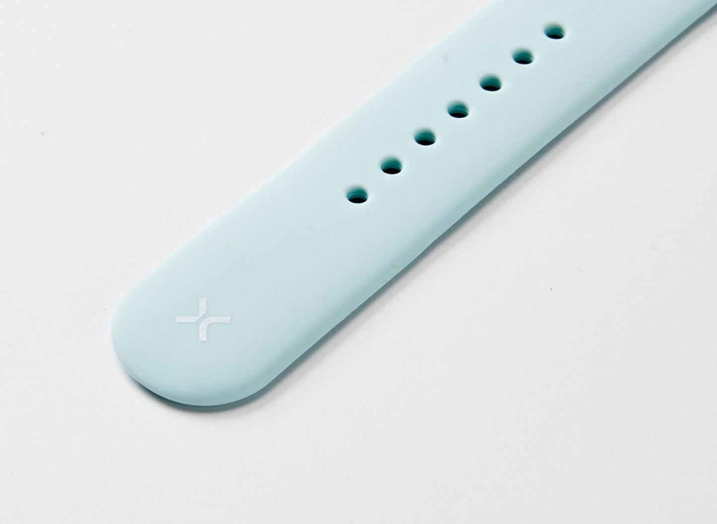 White Silicone Watch Band Made for Apple Watch - Large (42/44/45/49mm)