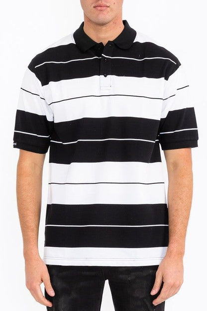 Old School Pique Polo Shirt