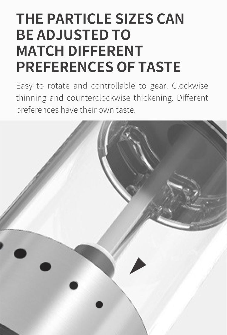 Electric Salt or Pepper Grinder , Stainless Steel with LED Light, Type-C Rechargeable, Ceramic Adjustable Coarseness, 95ml Large Capacity Visible Window, Patented Light Pipe Washable Design for Kitche