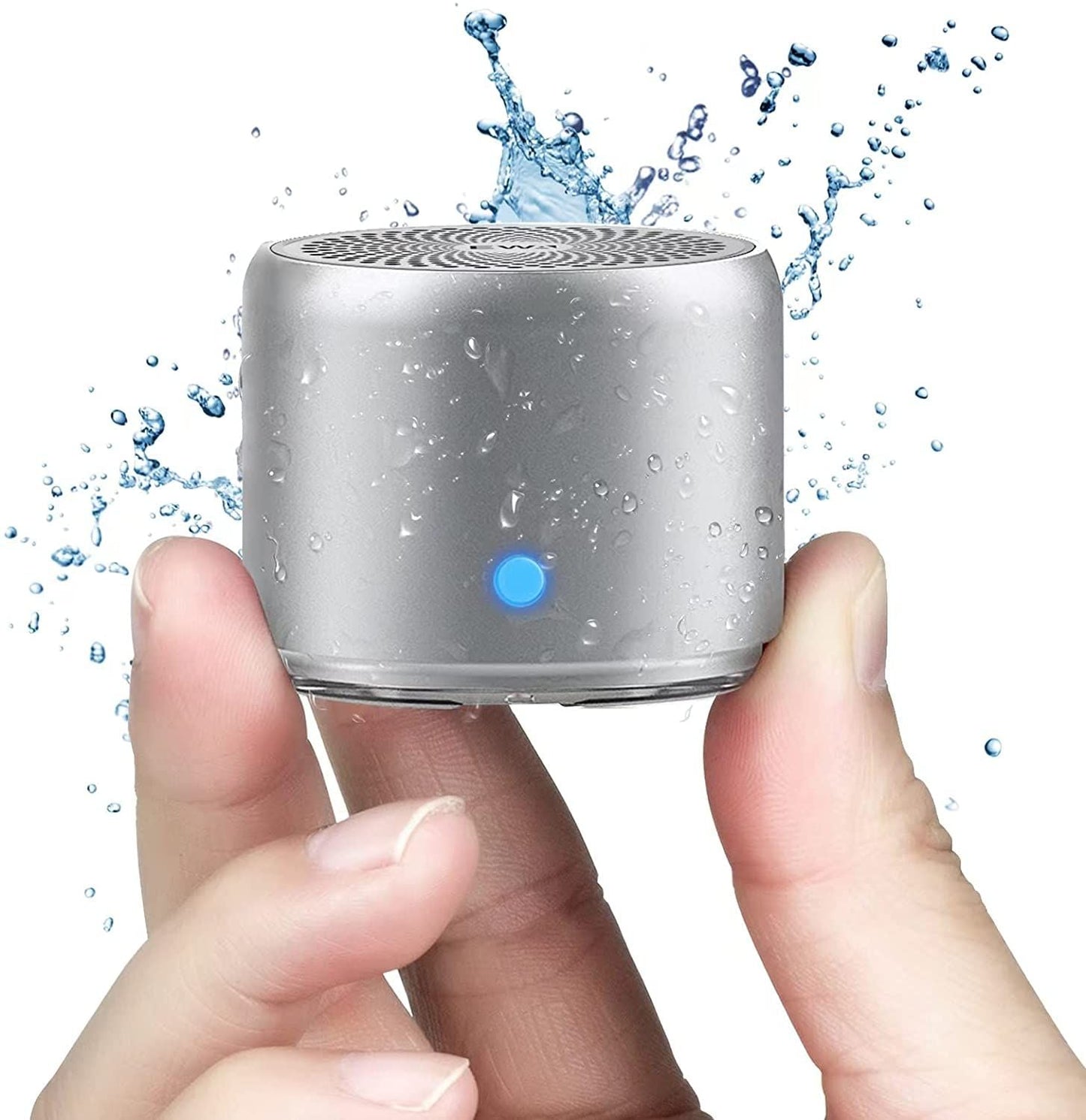 A106 Pro Mini Bluetooth Speaker with Custom Bass Radiator; IPX7 Waterproof; Super Portable Speakers; Travel Case Packed
