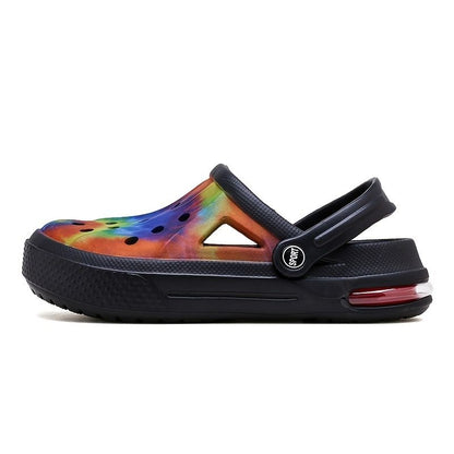 Women's Colorful Hollow Out Clogs; Lightweight Non Slip Breathable Sandals; Outdoor & Indoor Slippers
