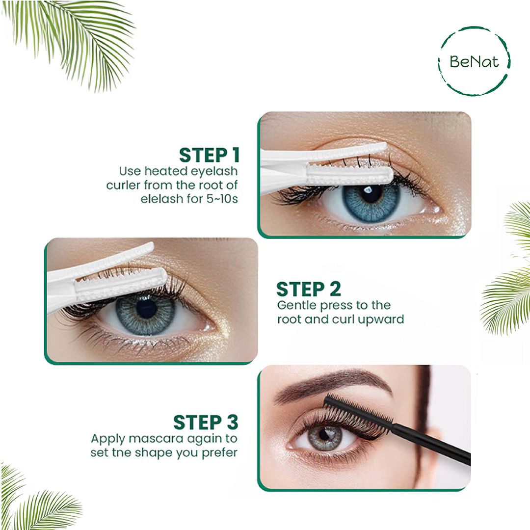 Rejuvenating Electric Eyelash Curler for Stunning, Long-Lasting Lash Volume