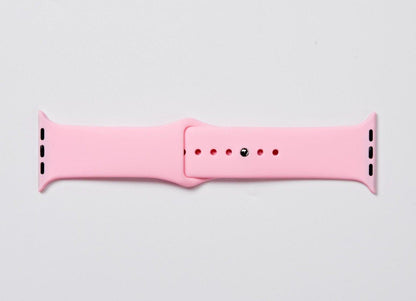 White Silicone Watch Band Made for Apple Watch - Large (42/44/45/49mm)