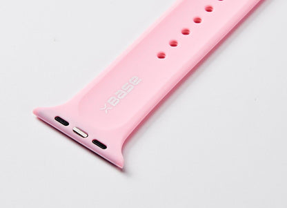 White Silicone Watch Band Made for Apple Watch - Large (42/44/45/49mm)