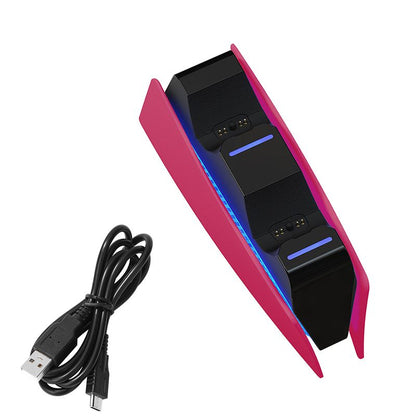 Dual Fast Charger for PS5 Wireless Controller USB Type-C Charging Cradle Dock Station for Sony PS5 Joystick Gamepad New