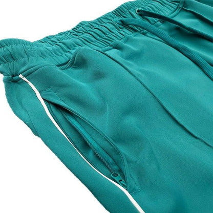 Men's Side Pipe Stacked Flare Trousers for Trendy Urban Style