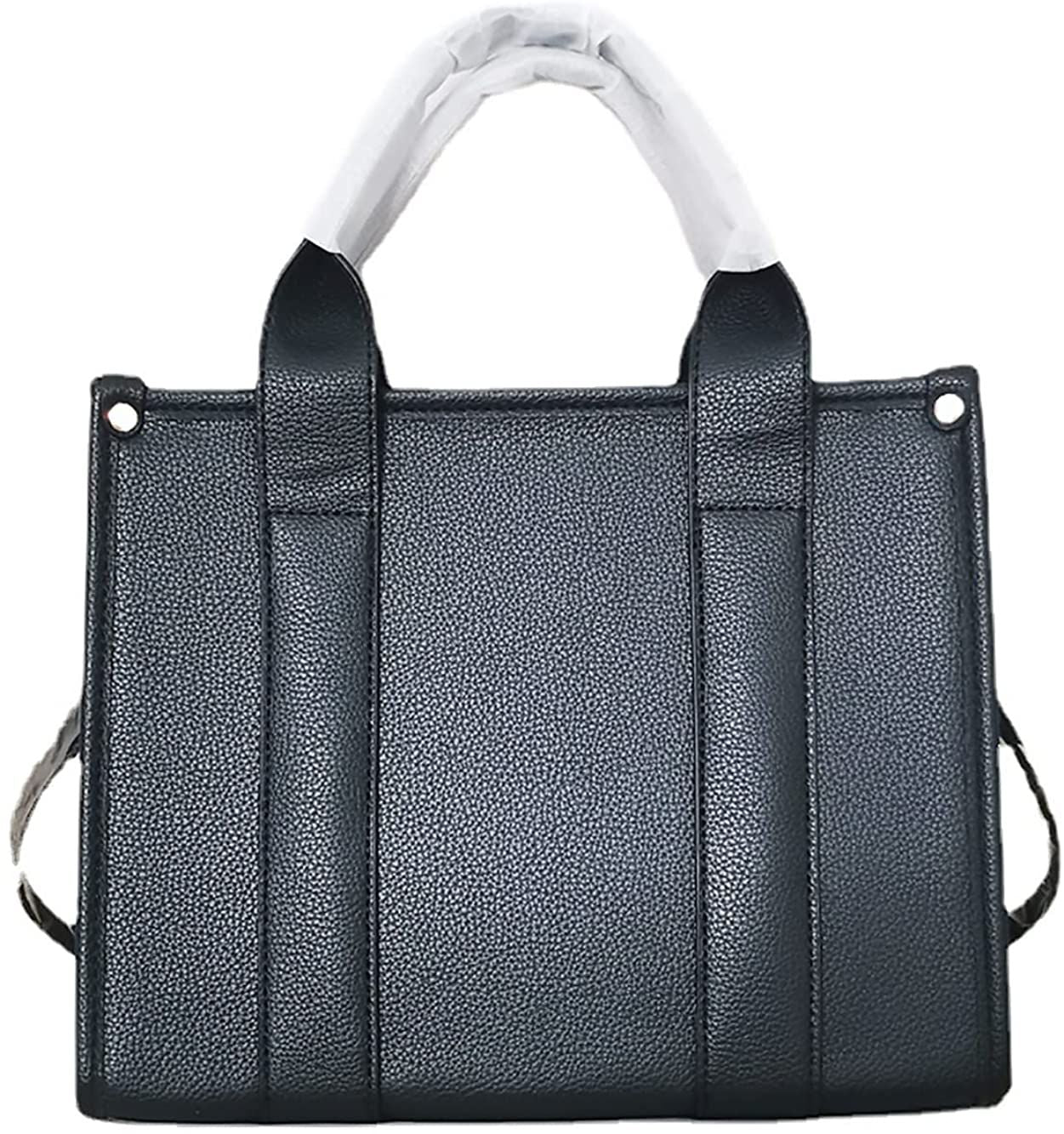 Roecytu PU Tote Bag for Women Simple Large-capacity Tote Bag Crossbody Tote Bag Messenger bag Handbag Zipper Fashion Tote Bag