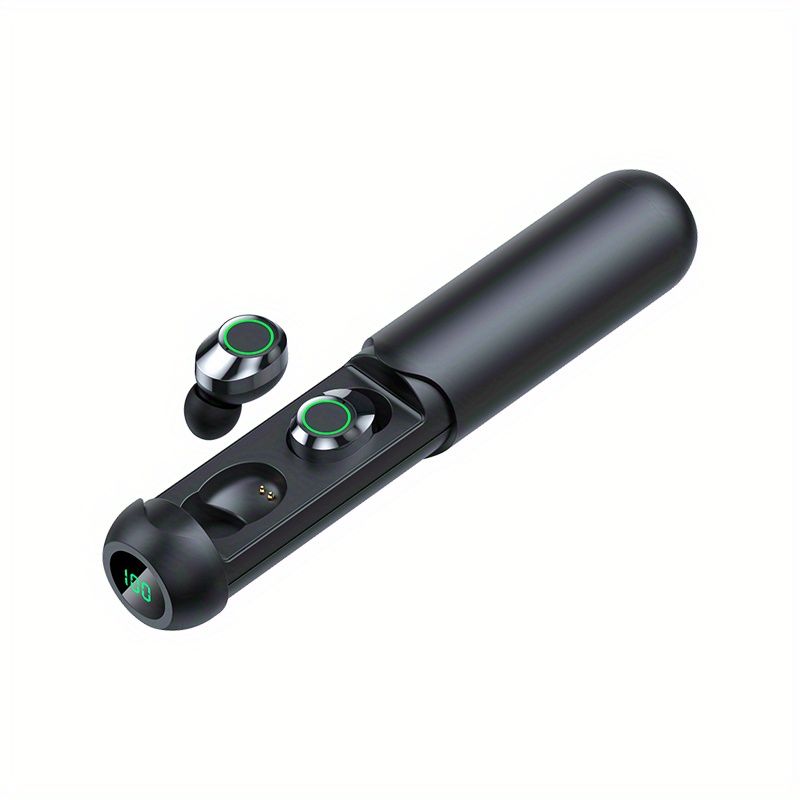 True Wireless Stereo Earbuds; HD Display HiFi Sound Quality; Waterproof Headset Earphone Mini For Smartphones