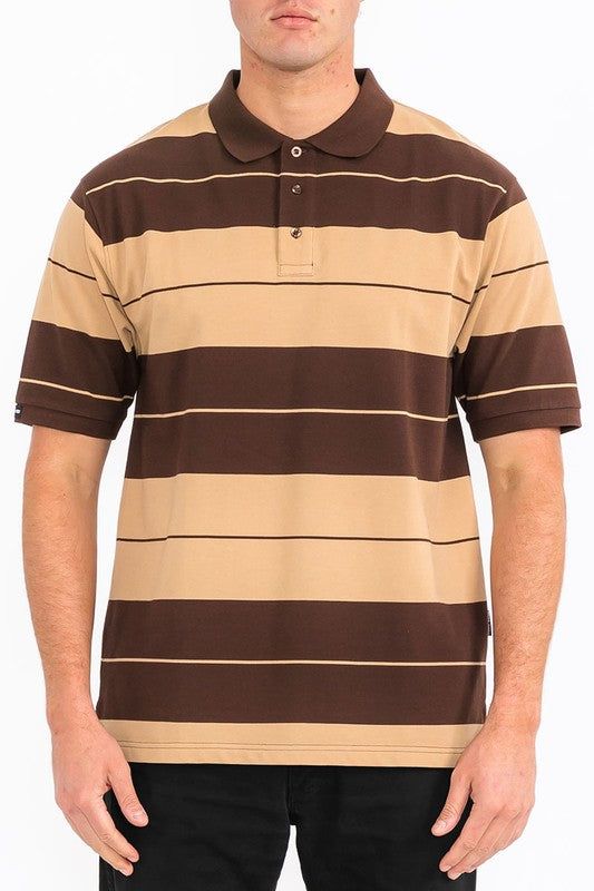 Old School Pique Polo Shirt