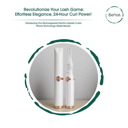 Rejuvenating Electric Eyelash Curler for Stunning, Long-Lasting Lash Volume