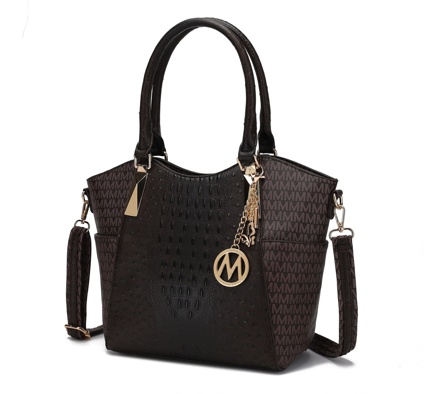 MKF Collection Kristal M Signature Tote Bag by Mia k