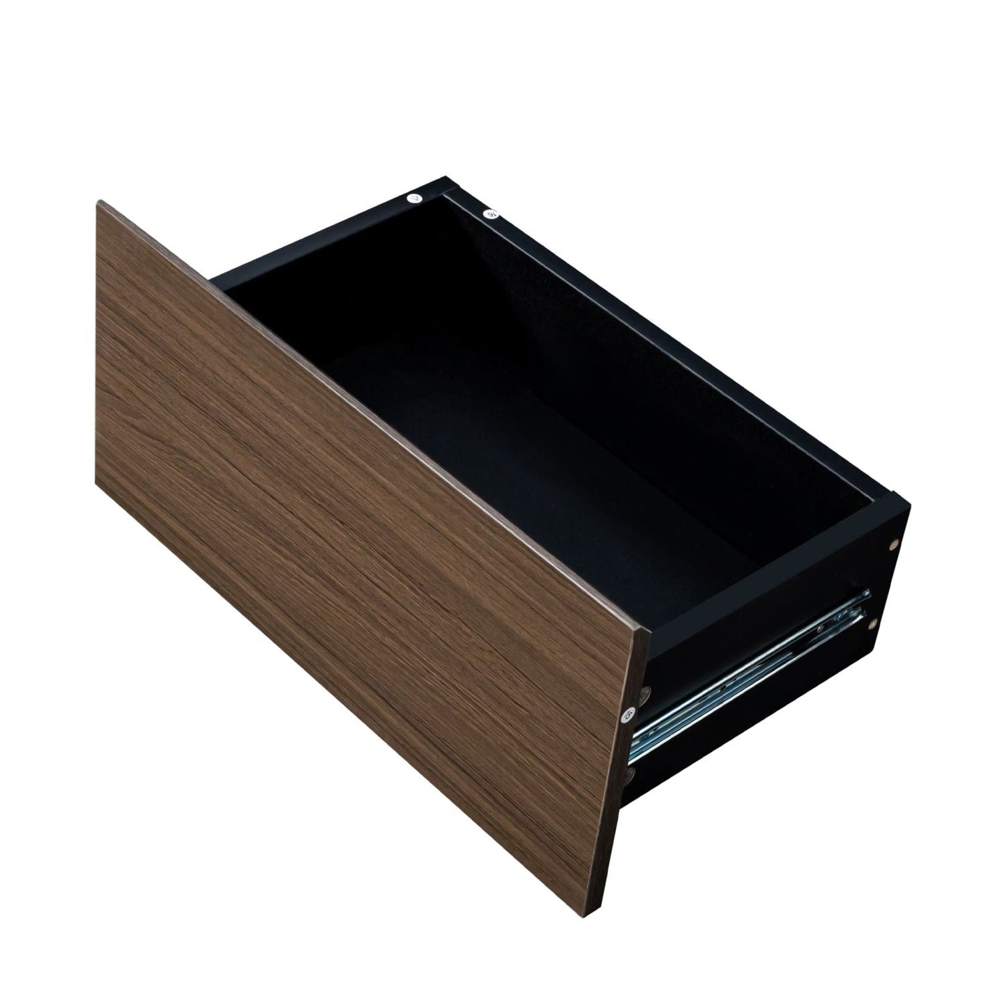 Versatile Extendable Wood Coffee Table with Adjustable Length & Dual Storage Drawers for Modern Living Rooms