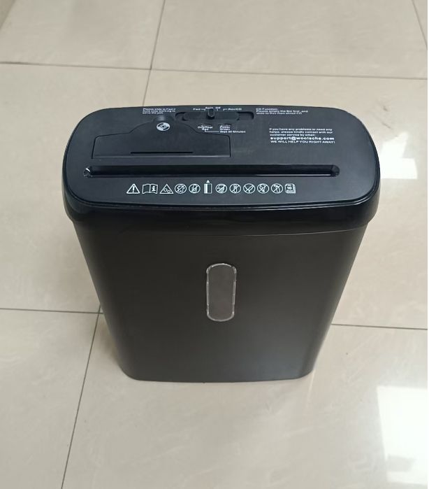 Woolsche Home Office Paper Shredder-10-Sheet Strip Cut with 3.17-Gallon Basket - P-2 Security Level - CD & Credit Card Shredder - Durable & Fast - Jam Proof System - ETL Certified