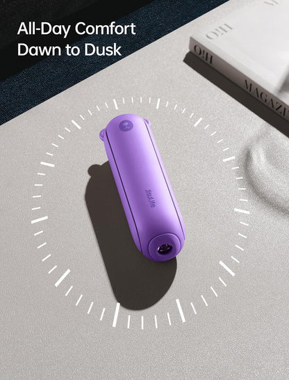Handheld Travel Fan, Upgraded Mini Portable Fan with Up to 24 Working Hours for Long-term Outdoor Cooling, Combines Power Bank and Flashlight, Used for Summer, Cruise, Concert