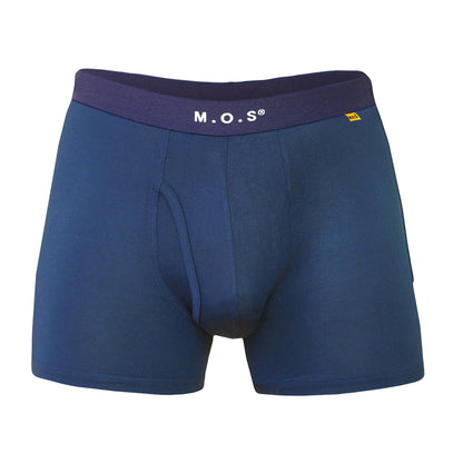 Bamboo Boxer Briefs for Men with Pouch Breathable Short Boxer 3 Pack