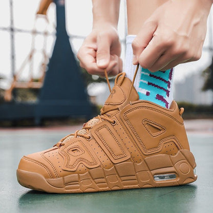 New men's and women's trend fashion personality basketball sneakers fashion match men's sneakers 5 colors