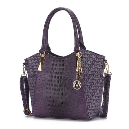 MKF Collection Kristal M Signature Tote Bag by Mia k