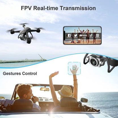 2026 Professional Drone 6K HD Dual Camera Wifi FPV Portable RC Quadcopter 2 BATTERY,Drones suitable for adults/beginners.Logistics is randomly sent by UPS/UNI/USPS/.GOFO
