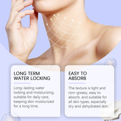 OUHOE Neck Skin Care Cream, Moisturizing And Firming Neck Skin Moisturizing And Refreshing Skin Care Cream