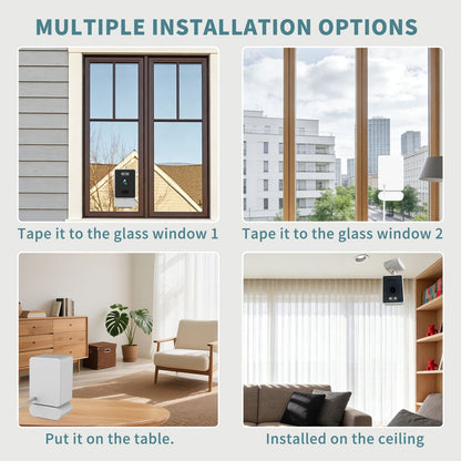 Discreet WiFi Surveillance Camera for Home Security - Motion Detection Alarm for Windows