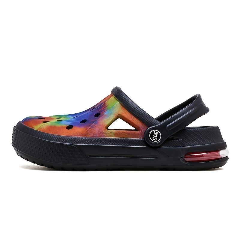 Women's Colorful Hollow Out Clogs; Lightweight Non Slip Breathable Sandals; Outdoor & Indoor Slippers