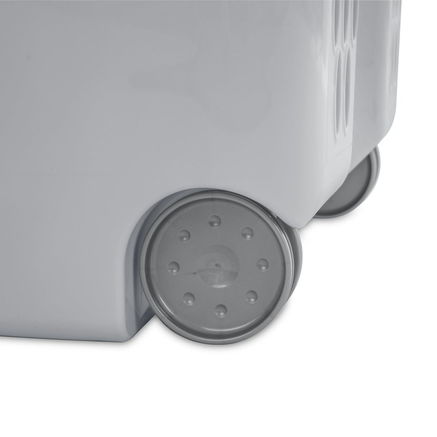 Ultra™ Wheeled Hamper, Plastic Laundry Hamper with Wheels for Easy Transport, Gray