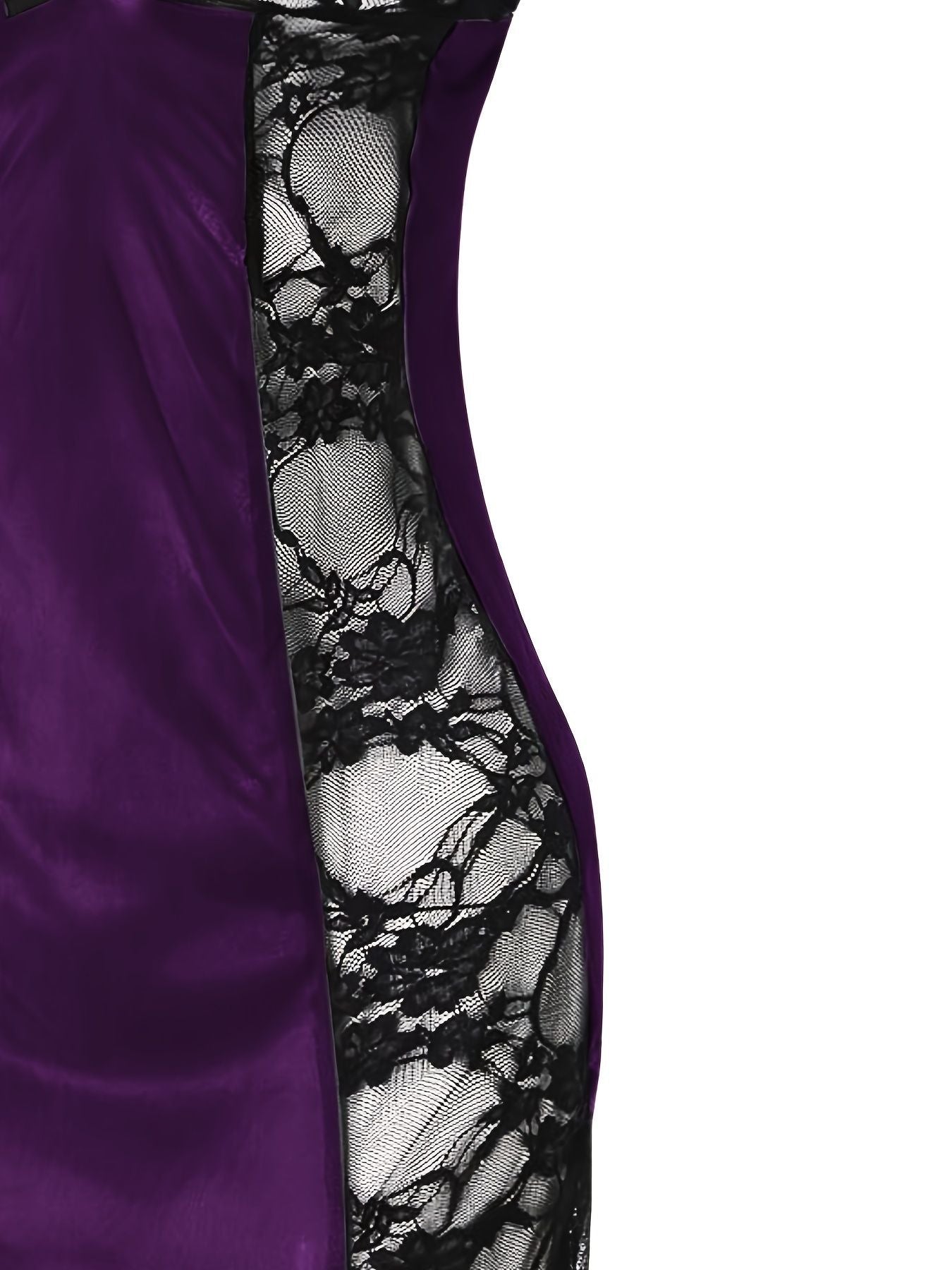 Elegant Backless Vintage Lace Nightgown - Sexy Pajamas for Women
