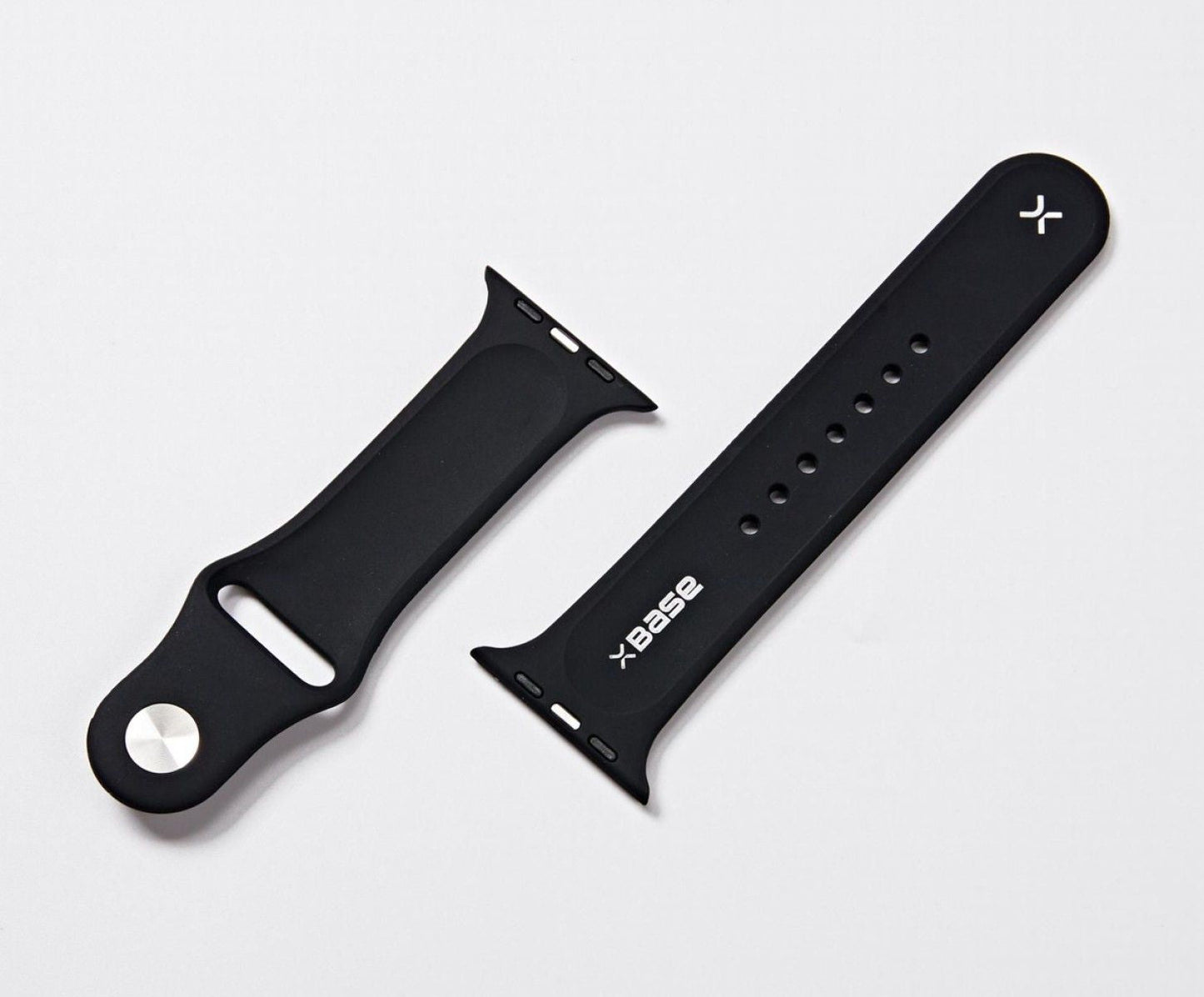 White Silicone Watch Band Made for Apple Watch - Large (42/44/45/49mm)