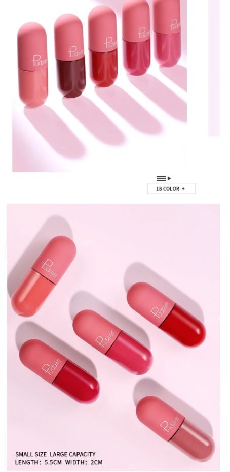 PUDAIER® Mini Capsule Matte Liquid Lipstick - Color #900