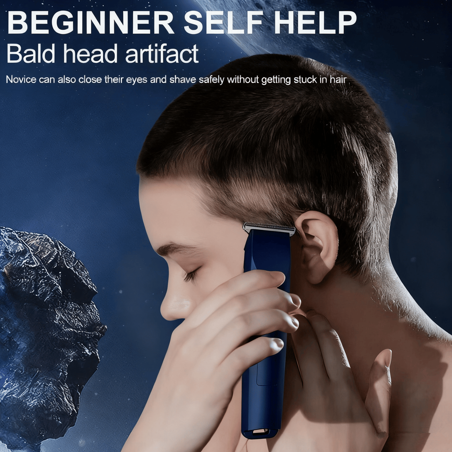 Professional Hair Clippers Trimmer Cutting Beard Cordless Barber Shaving Machine