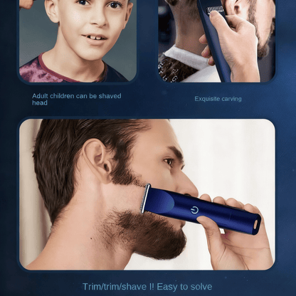 Professional Hair Clippers Trimmer Cutting Beard Cordless Barber Shaving Machine