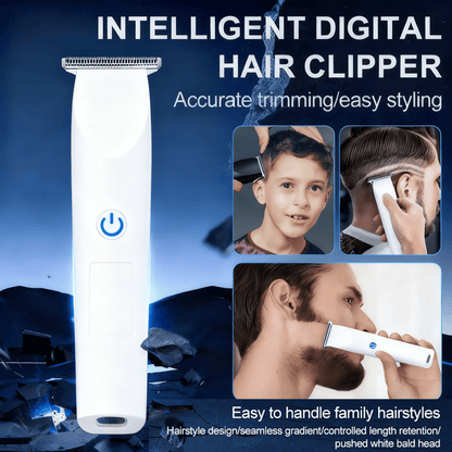 Professional Hair Clippers Trimmer Cutting Beard Cordless Barber Shaving Machine