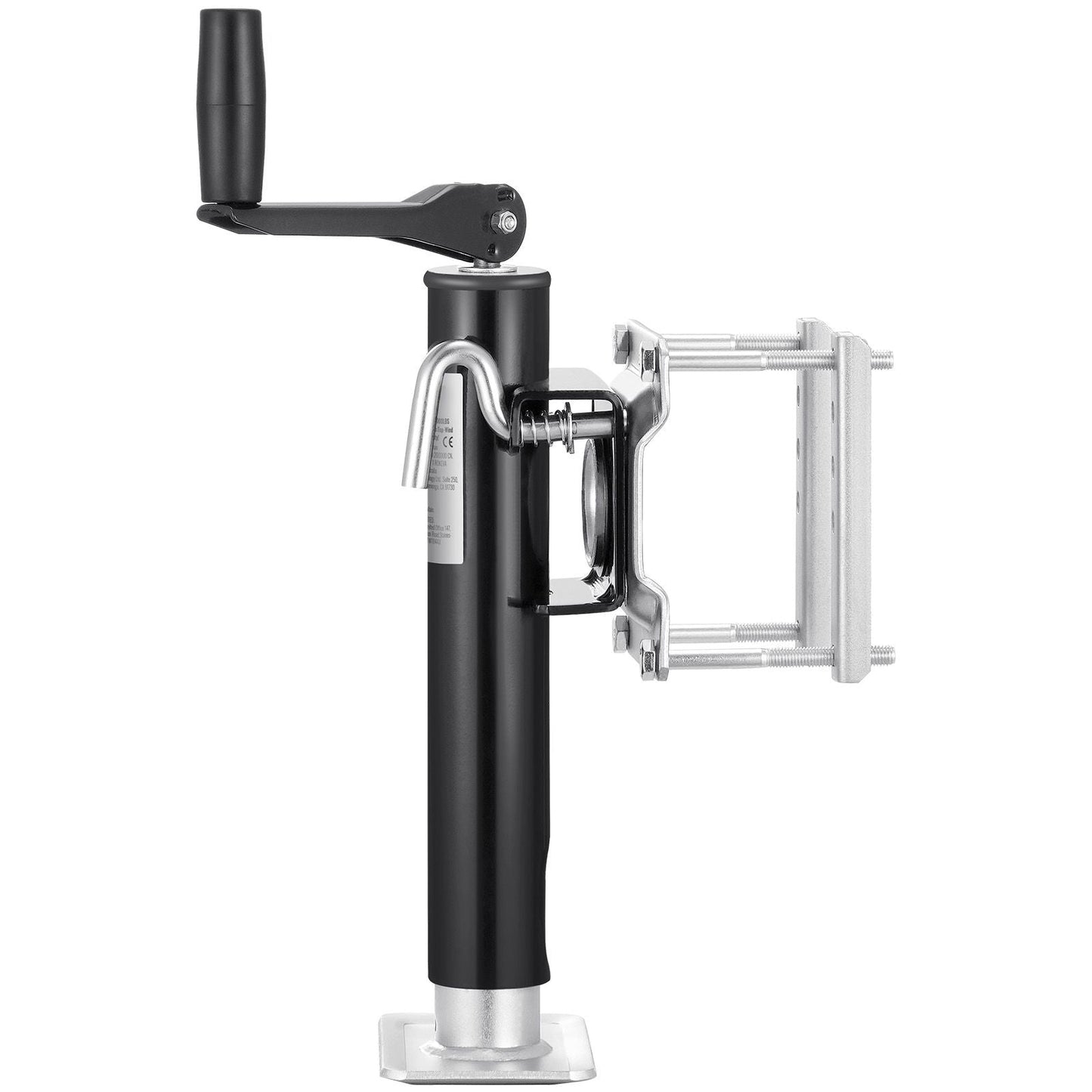 Trailer Jack, 2000 lbs Dynamic Load Capacity, Heavy Duty Swivel Bolt-on Trailer Jack, 10" Lift Trailer Jack Stand with Handle for RV Trailer, Horse Trailer, Utility Trailer, and Yacht Trailer