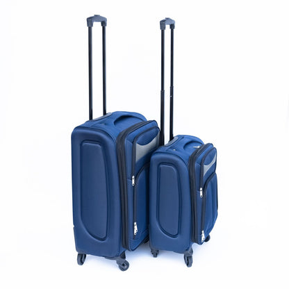 Oxford cloth suitcase Navy blue
