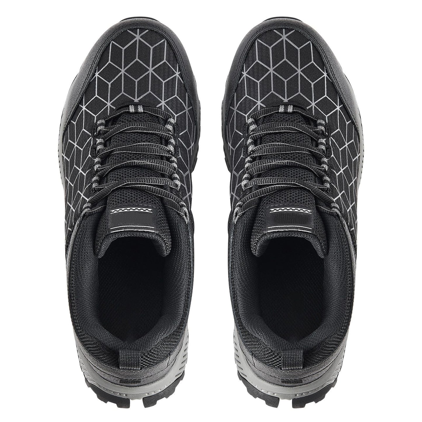 Steel Toe Shoes for Men, US Size 8.5 Wide, Men's Cushion Sport Safety Toe Athletic Work Shoe, Indestructible Safety Sneakers Lightweight,Breathable Industry Construction Work Shoes, Black