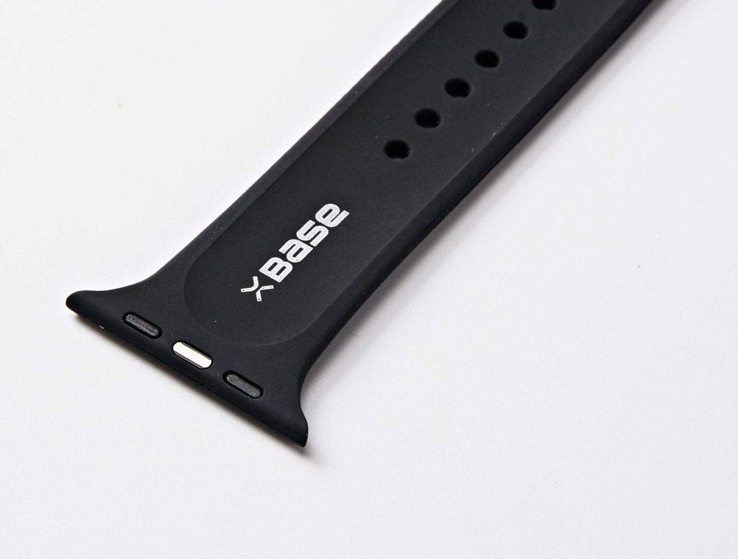 White Silicone Watch Band Made for Apple Watch - Large (42/44/45/49mm)
