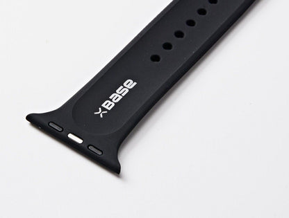 White Silicone Watch Band Made for Apple Watch - Large (42/44/45/49mm)