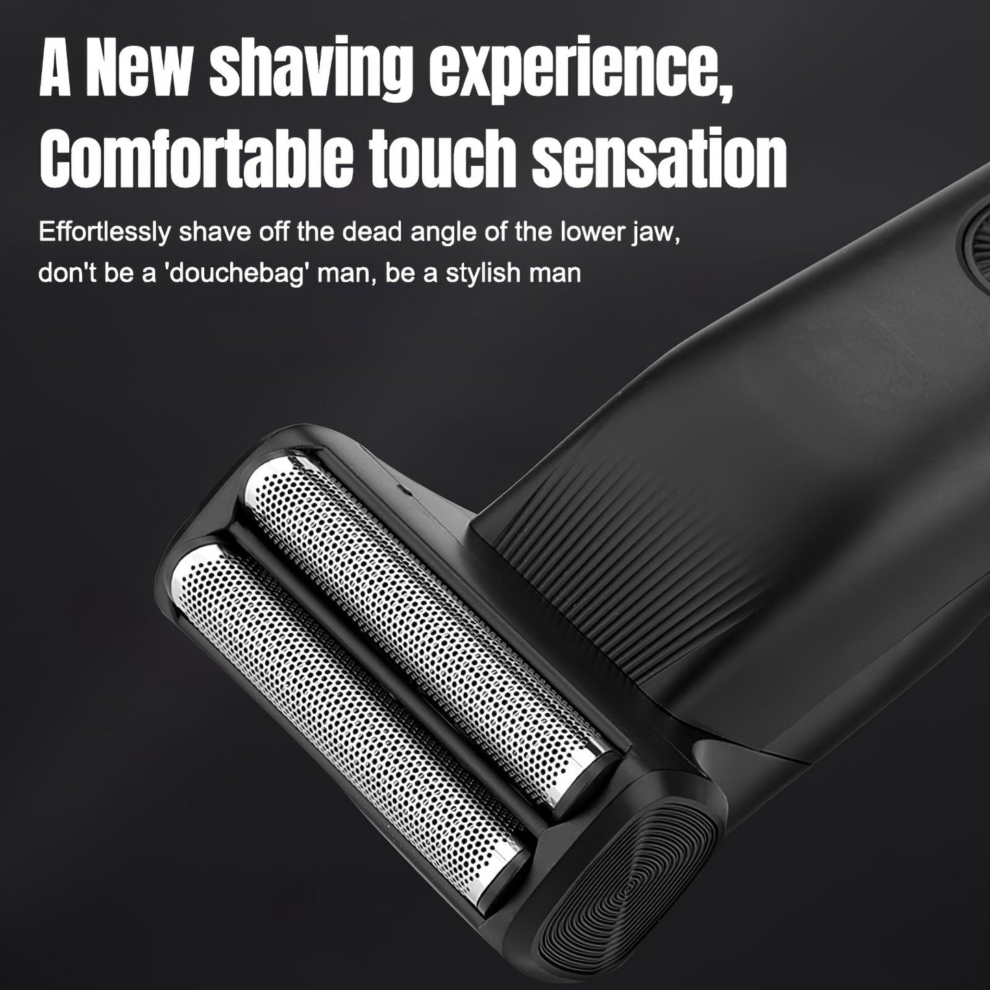Beard Trimmer, 3 in 1 Hair Clippers and Mens Grooming Kit, Face, Nose, Ear Hair Trimmer - Black