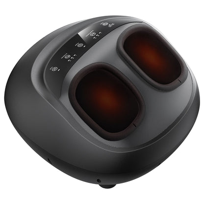 Foot Massager Machine with Heat, Deep-Kneading, Compression, and Shiatsu for Plantar Fasciitis, Neuropathy, Gifts for Men, Women - Fits up to Men Size 12