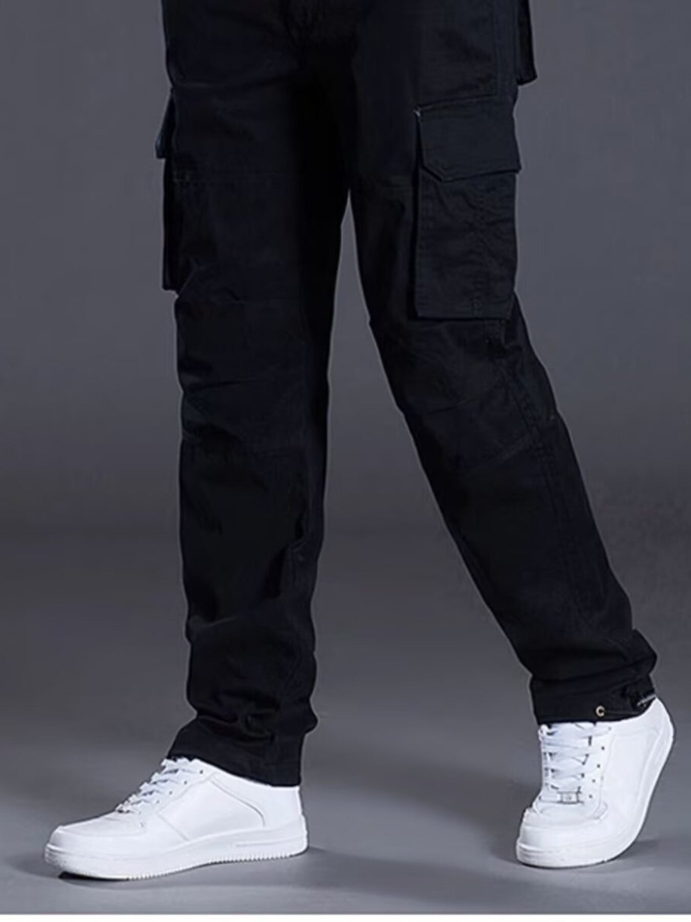 Men's Plus Size Relaxed Fit Cargo Pants
