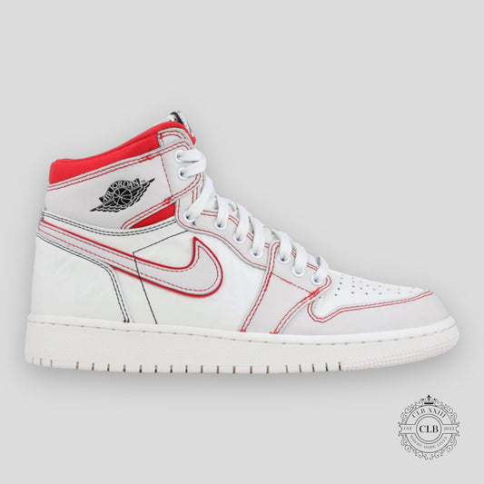 AIR JORDAN 1 RETRO HIGH OG (GS) "PHANTOM GYM RED"