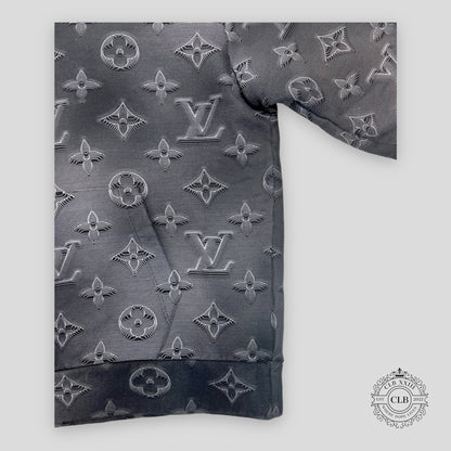 Louis Vuitton 2054 3D Monogram Hoodie in Grey