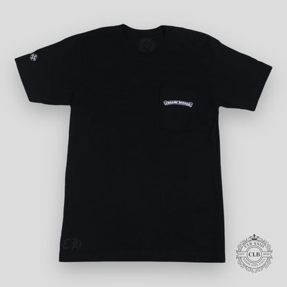 CHROME HEARTS DAGGER SHORT SLEEVE TEE - BLACK / PINK