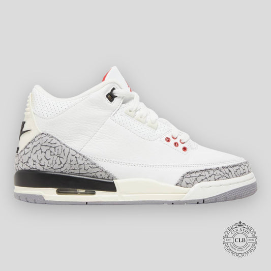 AIR JORDAN 3 RETRO (GS) "WHITE CEMENT REIMAGINED"