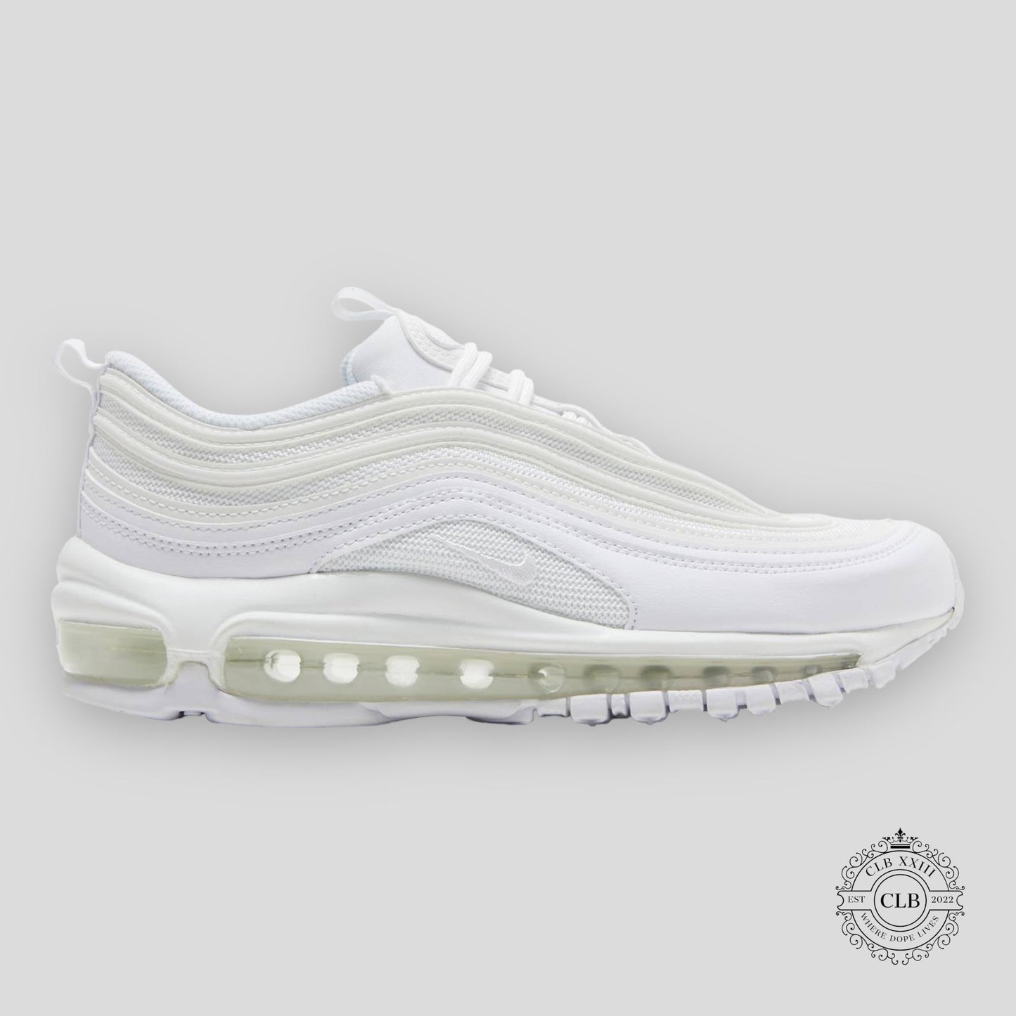 NIKE AIR MAX 97 (W) "TRIPLE WHITE"